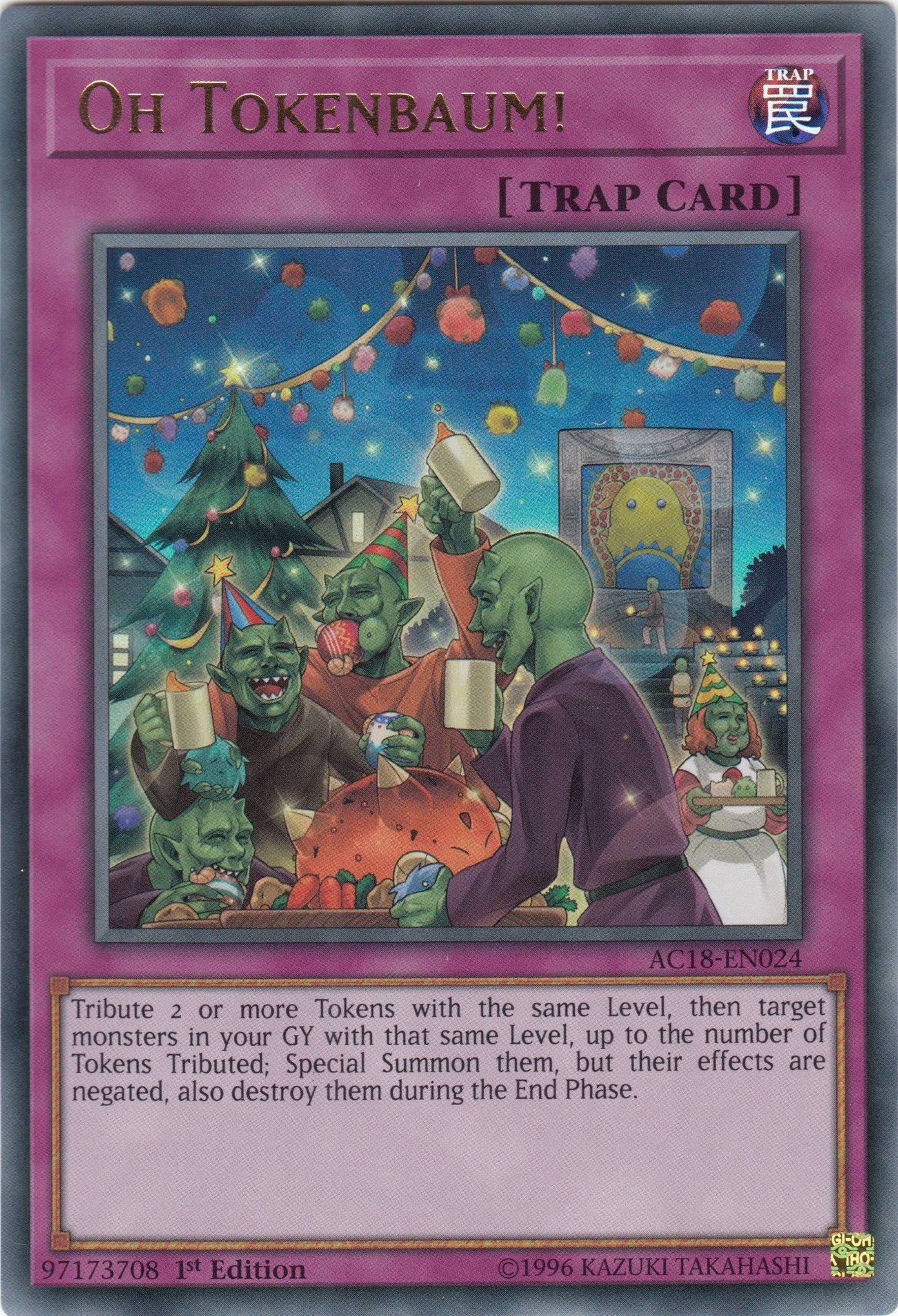 Image for Oh Tokenbaum! (AC18-EN024) (AC18) - YuGiOh