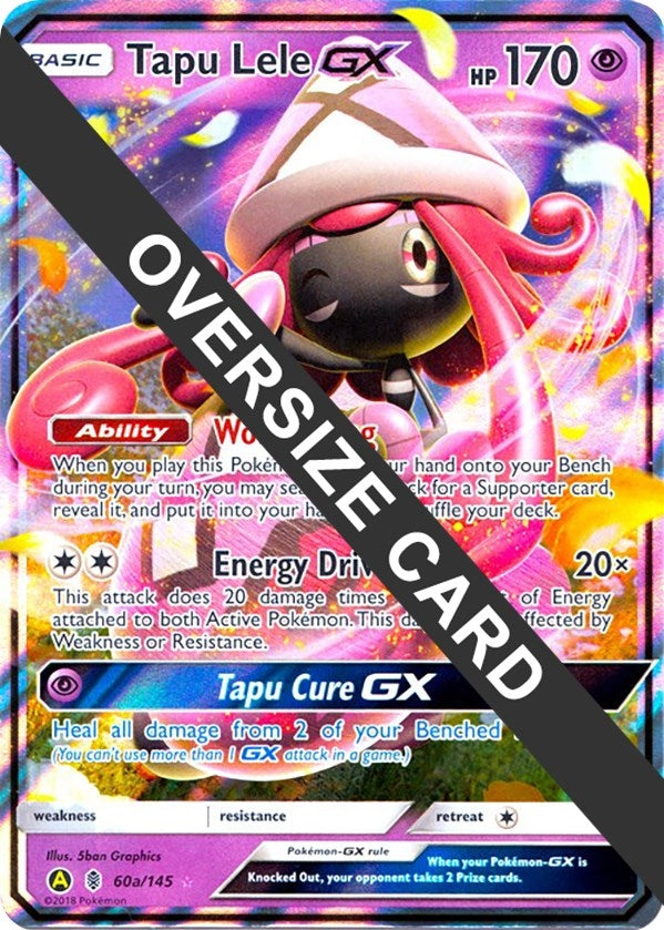 Image for Tapu Lele GX - 60a/145 (060a/145) (Jumbo Cards) - Pokemon