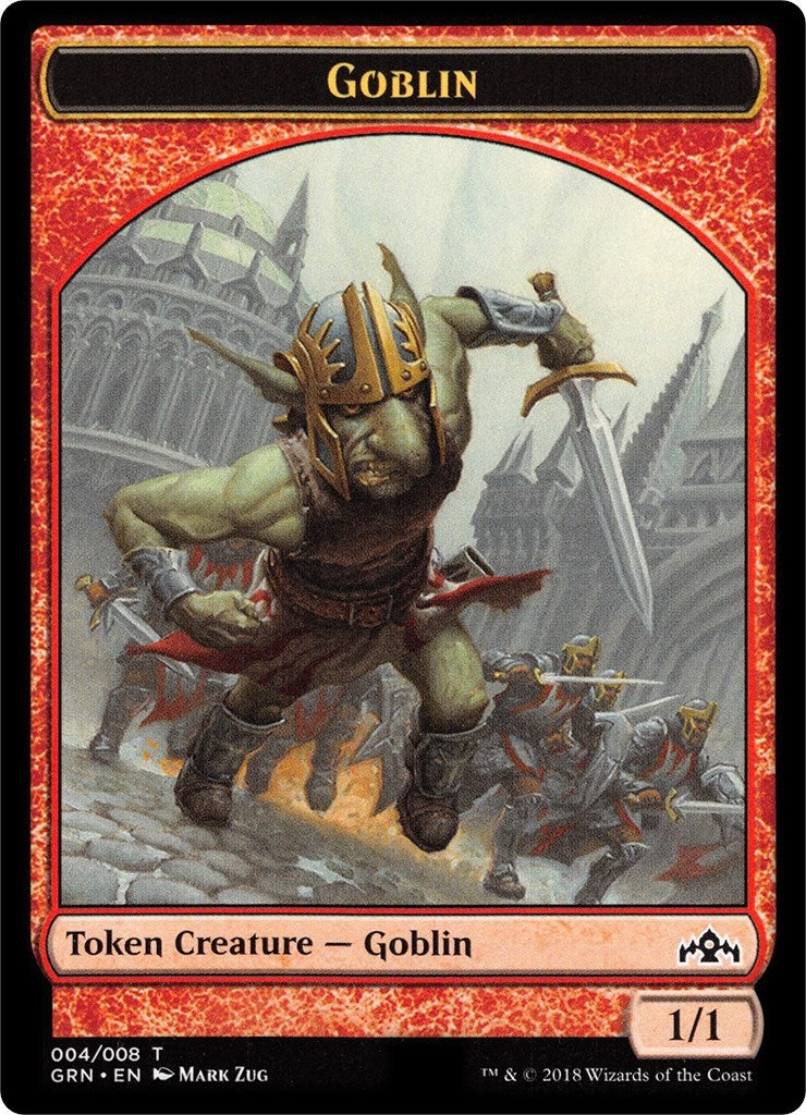 Image for Goblin // Soldier (006) Double-Sided Token (4 // 6) (Guilds of Ravnica: Guild Kits) - Magic: The Gathering