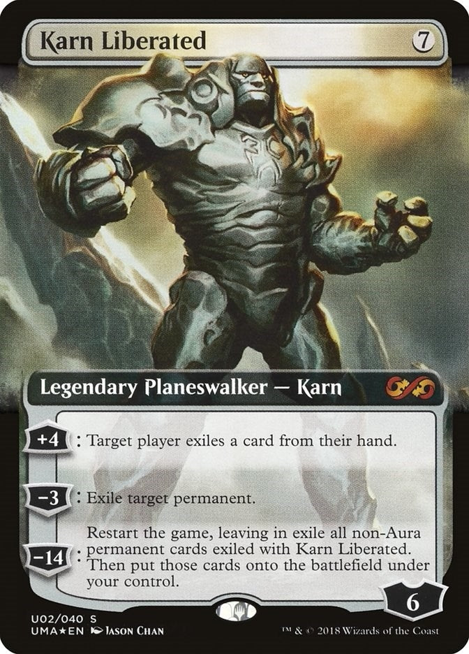 Image for Karn Liberated (U02) (Ultimate Masters: Box Toppers) - Magic: The Gathering