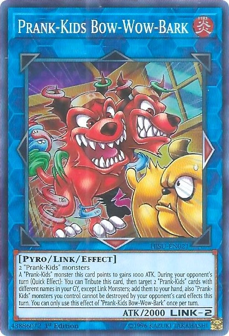 Image for Prank-Kids Bow-Wow-Bark (HISU-EN021) (HISU) - YuGiOh
