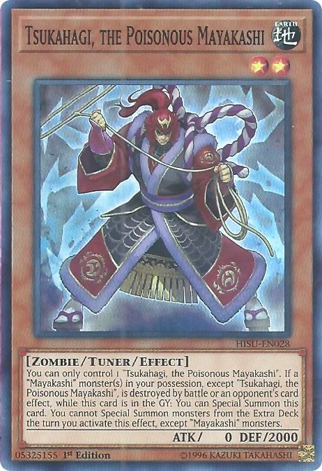 Image for Tsukahagi, the Poisonous Mayakashi (HISU-EN028) (HISU) - YuGiOh