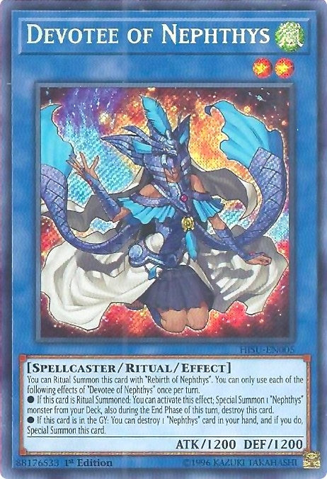 Image for Devotee of Nephthys (HISU-EN005) (HISU) - YuGiOh