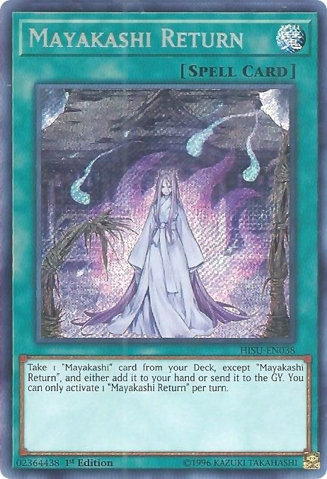Image for Mayakashi Return (HISU-EN038) (HISU) - YuGiOh