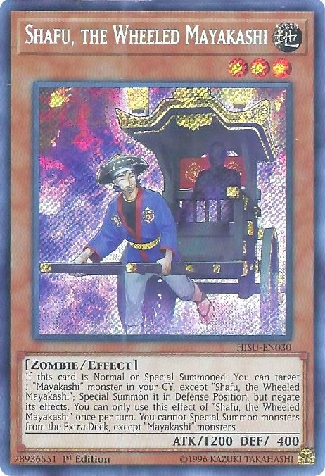 Image for Shafu, the Wheeled Mayakashi (HISU-EN030) (HISU) - YuGiOh