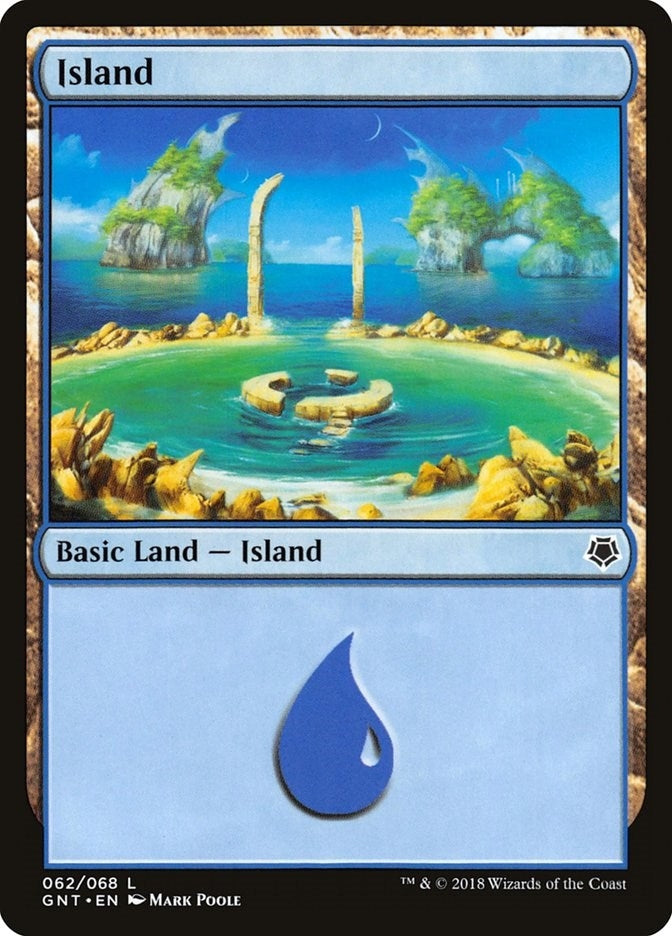 Image for Island (062) (62) (Magic Game Night) - Magic: The Gathering