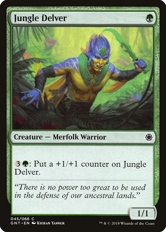 Image for Jungle Delver (45) (Magic Game Night) - Magic: The Gathering