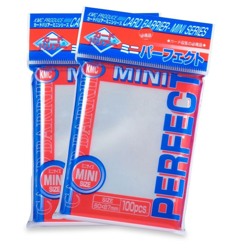 Image for KMC Mini Perfect Size Sleeves - Clear (100-Pack) - Card Sleeves