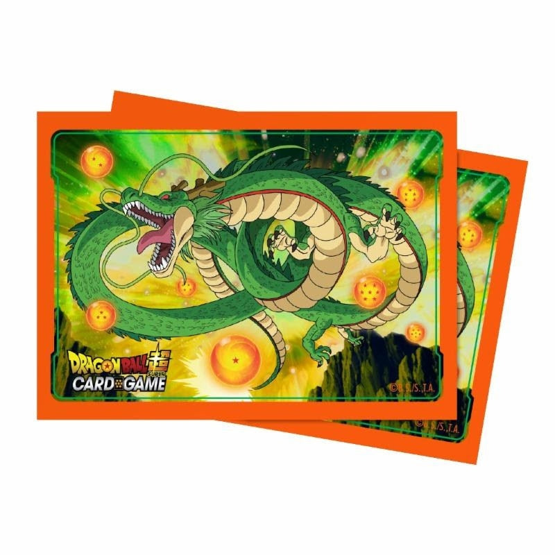 Image for Set 3 V3 Standard Deck Protectors for Dragon Ball Super CCG - Shenron (65-Pack) - Card Sleeves