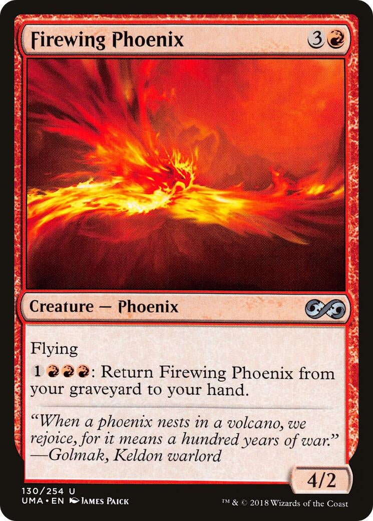 Image for Firewing Phoenix (130) (Ultimate Masters) - Magic: The Gathering