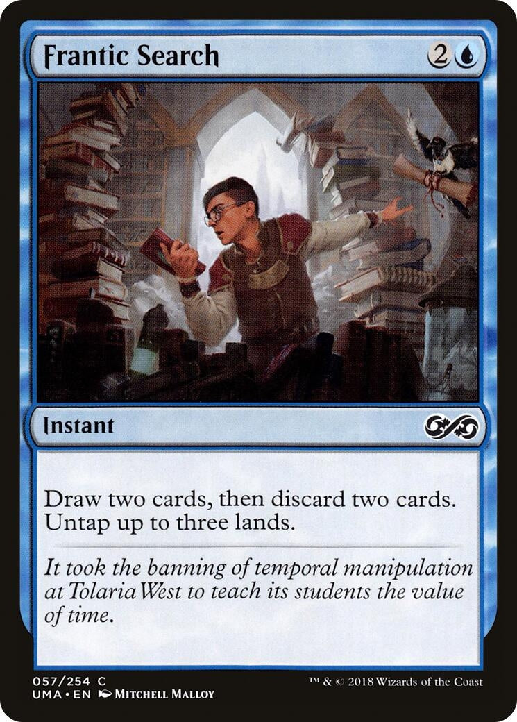 Image for Frantic Search (57) (Ultimate Masters) - Magic: The Gathering