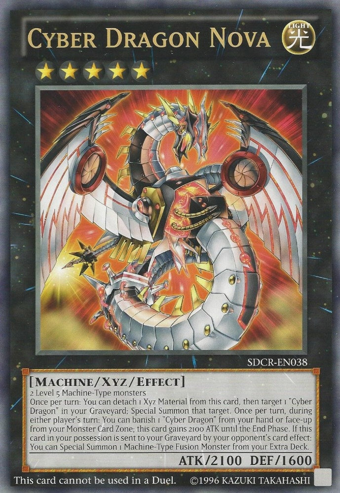 Cyber Dragon Nova (Oversized) (Machine Madness) (SDCR-EN038) (VBX)