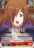 Image for "Elated" Wiz (KS/W55-E046 R) (KonoSuba 2) - Weiss Schwarz