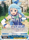 Image for "Setting Out" Aqua (KS/W55-E079 RR) (KonoSuba 2) - Weiss Schwarz