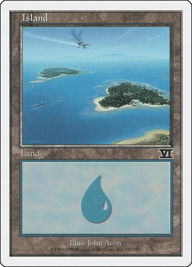 Image for Island (337) (337) (Classic Sixth Edition) - Magic: The Gathering