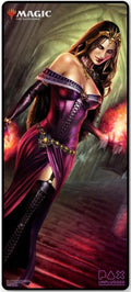 Image for Magic Playmat - PAX Unplugged 2018 - Extended Desk Size Foil Magic and Planeswalker logo - Liliana of the Veil - Playmats
