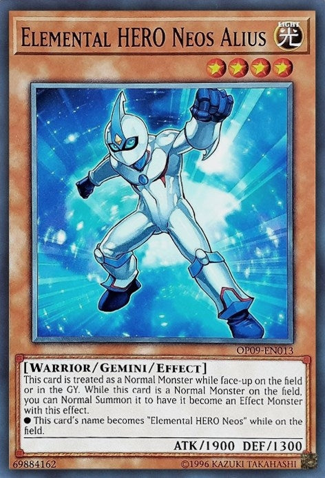 Image for Elemental HERO Neos Alius (OP09-EN013) (OP09) - YuGiOh