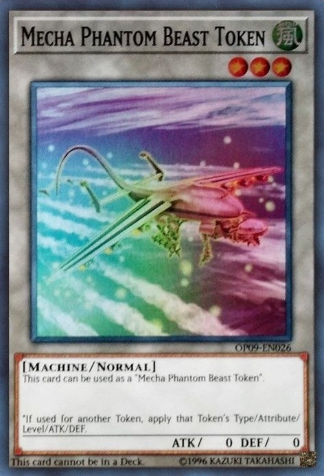 Image for Token: Mecha Phantom Beast (A) - "Dracossack" (OP09-EN026) (OP09) - YuGiOh