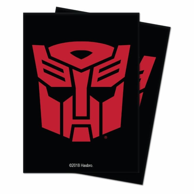 Image for Transformers Autobot Standard Deck Protector sleeves for Hasbro (100-Pack) - Card Sleeves