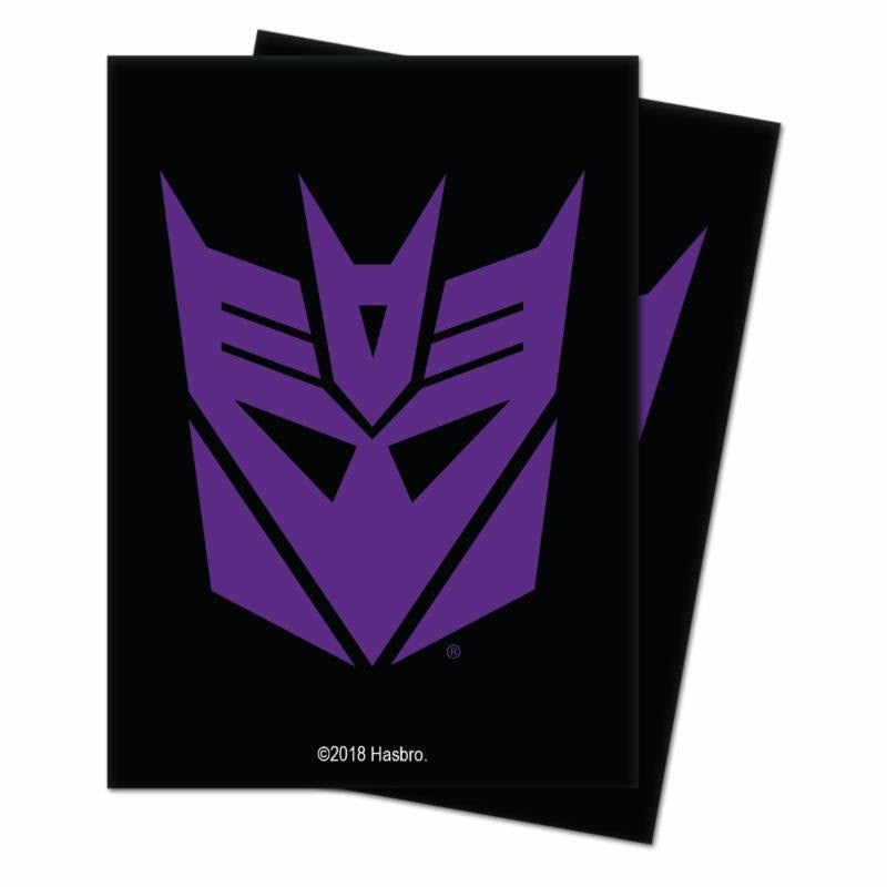 Image for Transformers Decepticons Standard Deck Protector sleeves for Hasbro (100-Pack) - Card Sleeves