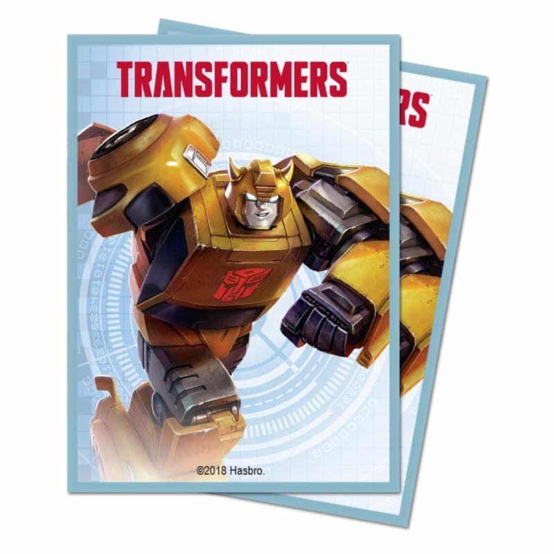 Image for Transformers Bumblebee Standard Deck Protector sleeves for Hasbro (100-Pack) - Card Sleeves