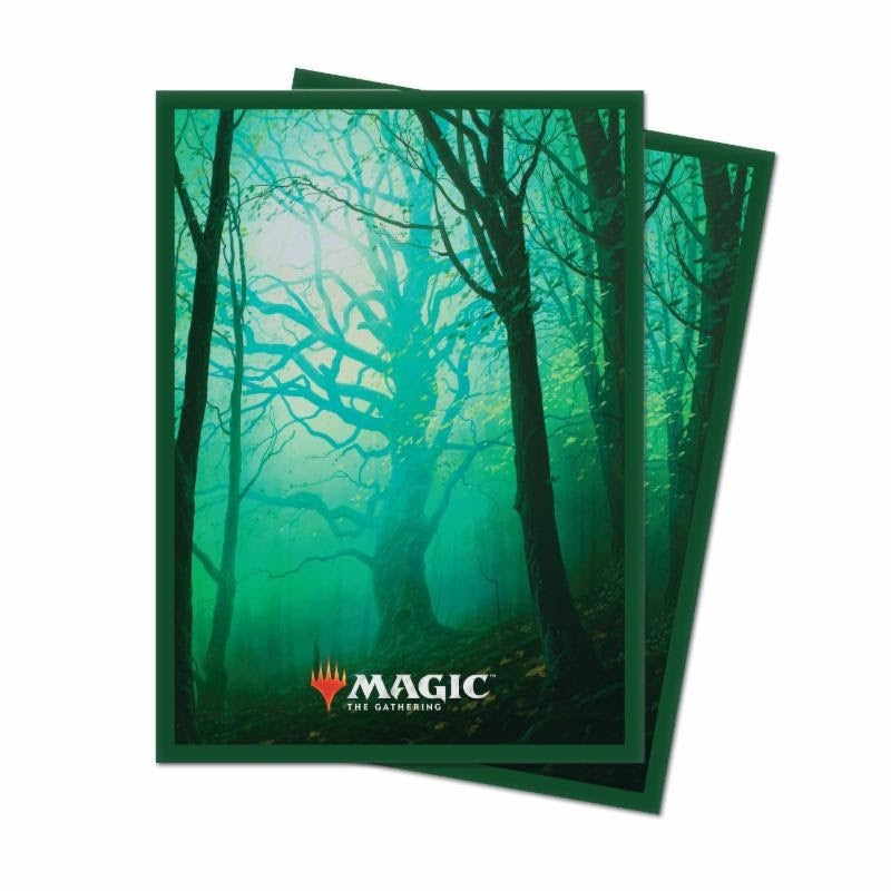 Image for Unstable Lands Forest Standard Deck Protector sleeves for Magic (100-Pack) - Card Sleeves