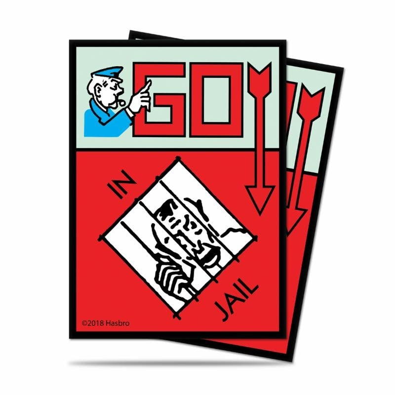 Image for Monopoly V2 Standard Deck Protector sleeves (100-Pack) - Card Sleeves