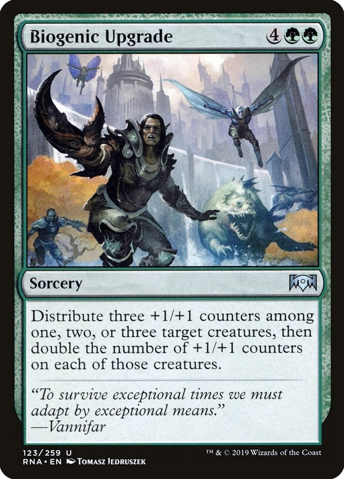 Image for Biogenic Upgrade (123) (Ravnica Allegiance) - Magic: The Gathering