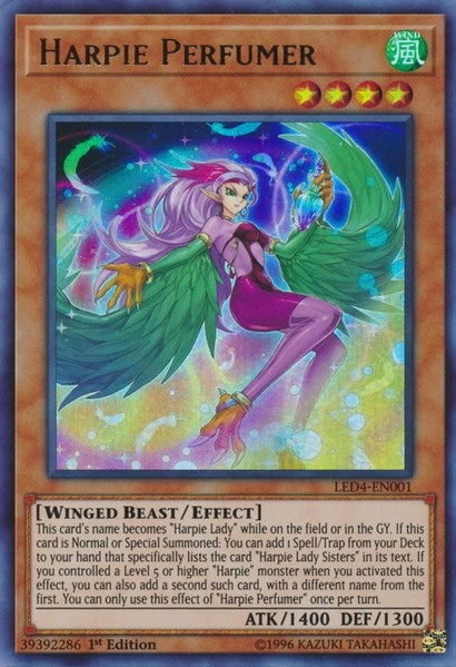 Image for Harpie Perfumer (LED4-EN001) (LED4) - YuGiOh