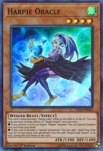 Image for Harpie Oracle (LED4-EN002) (LED4) - YuGiOh