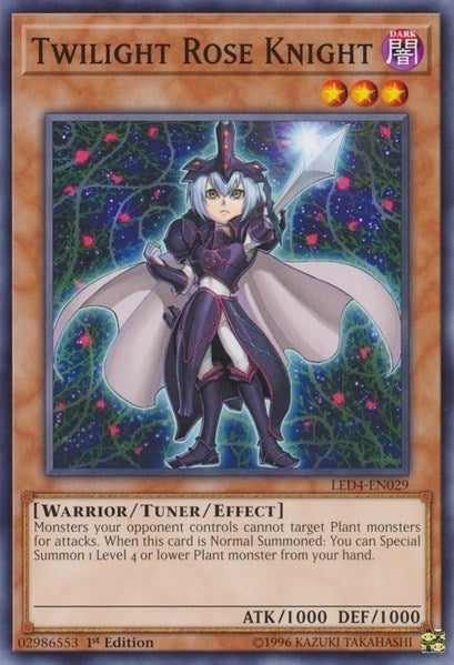 Image for Twilight Rose Knight (LED4-EN029) (LED4) - YuGiOh