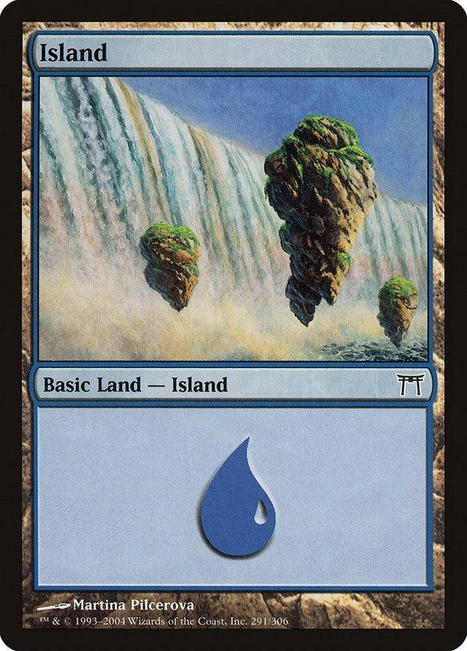 Image for Island (291) (291) (Champions of Kamigawa) - Magic: The Gathering