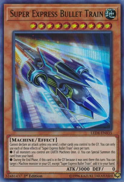 Image for Super Express Bullet Train (LED4-EN035) (LED4) - YuGiOh