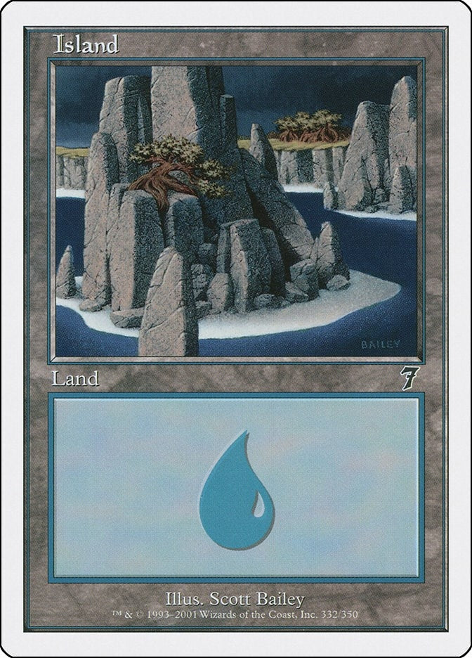 Image for Island (332) (332) (7th Edition) - Magic: The Gathering