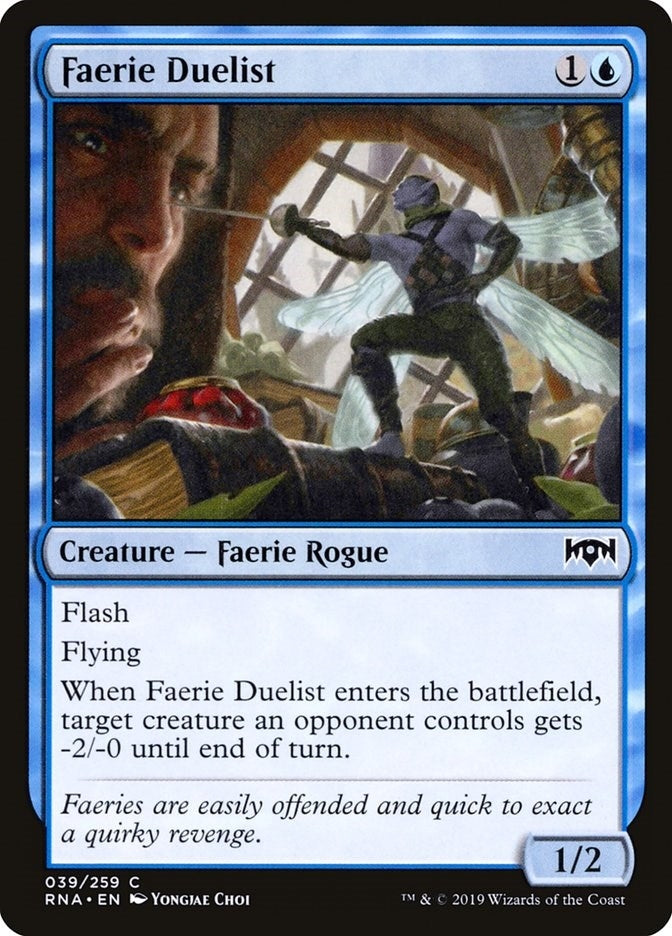 Image for Faerie Duelist (39) (Ravnica Allegiance) - Magic: The Gathering