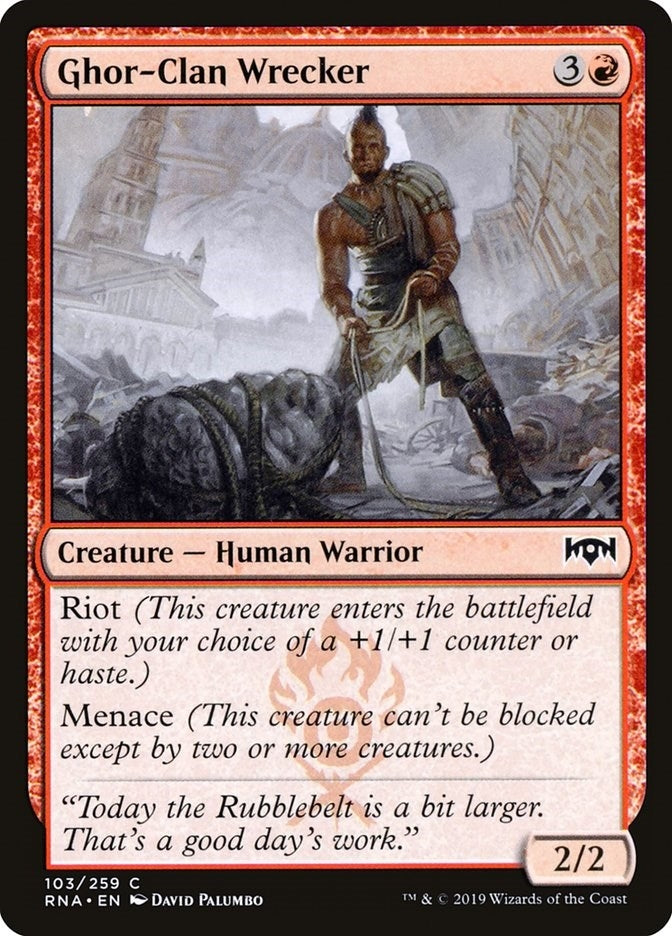 Image for Ghor-Clan Wrecker (103) (Ravnica Allegiance) - Magic: The Gathering