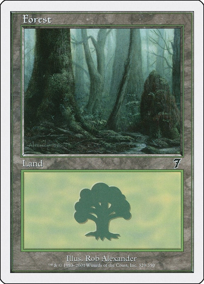 Image for Forest (329) (329) (7th Edition) - Magic: The Gathering