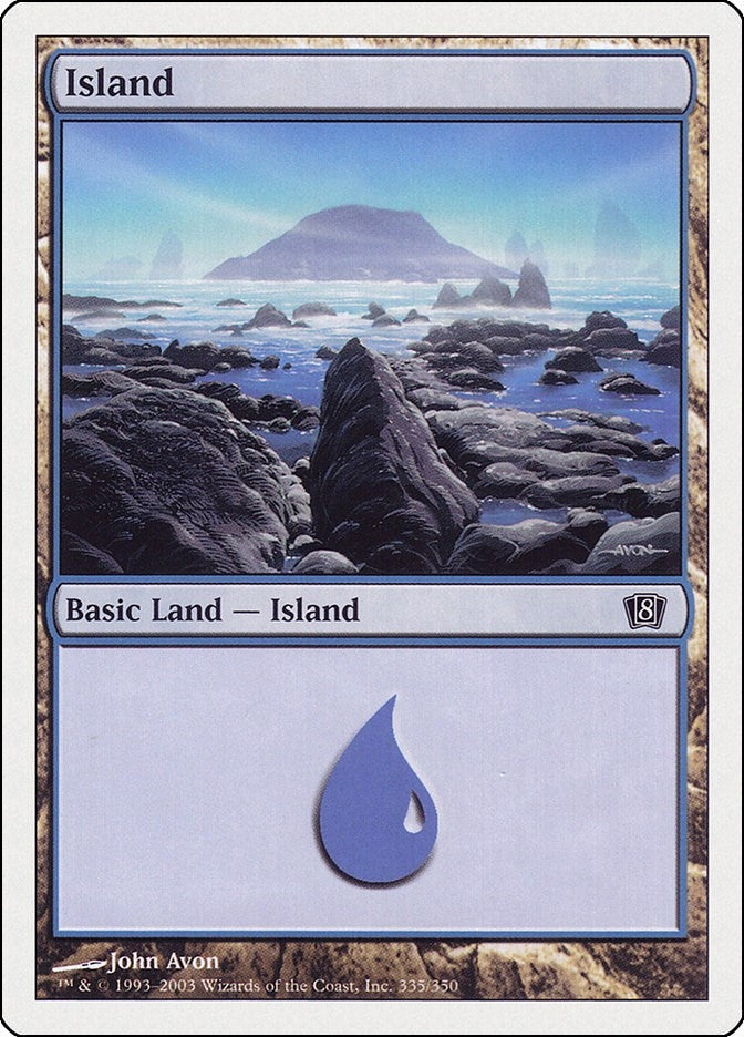Image for Island (335) (335) (8th Edition) - Magic: The Gathering