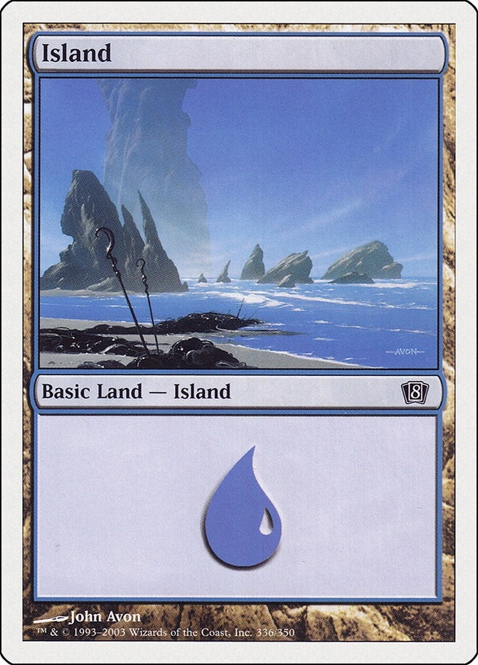 Image for Island (336) (336) (8th Edition) - Magic: The Gathering