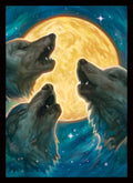 Image for Double Matte Sleeve - 3 Wolf Moon (50-Pack) - Card Sleeves