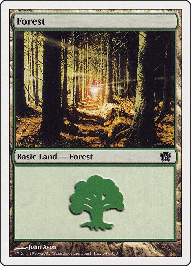 Image for Forest (347) (347) (8th Edition) - Magic: The Gathering