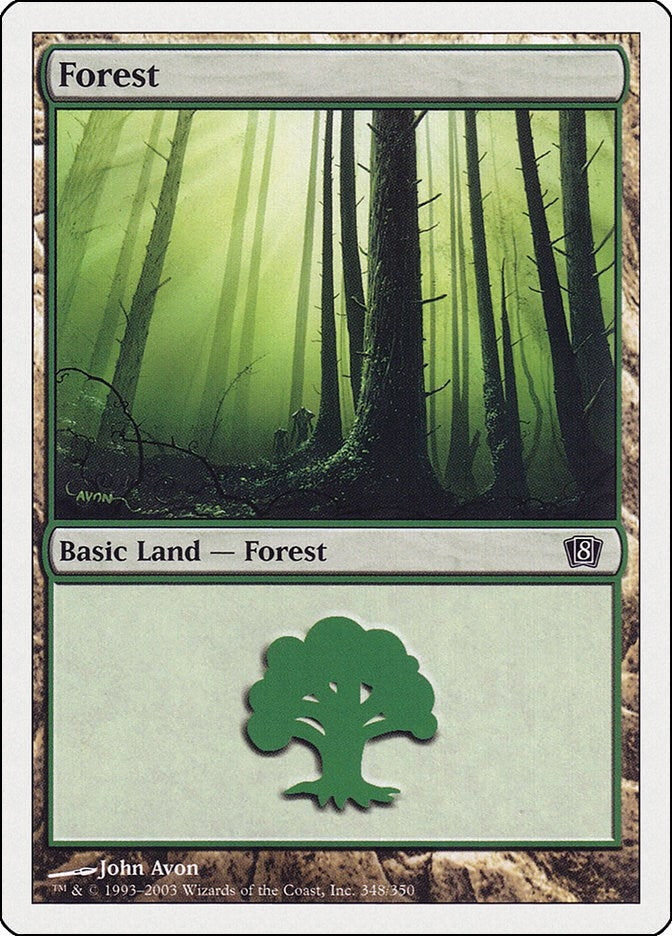 Image for Forest (348) (348) (8th Edition) - Magic: The Gathering