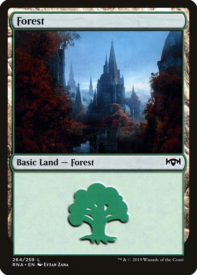 Image for Forest (264) (Ravnica Allegiance) - Magic: The Gathering