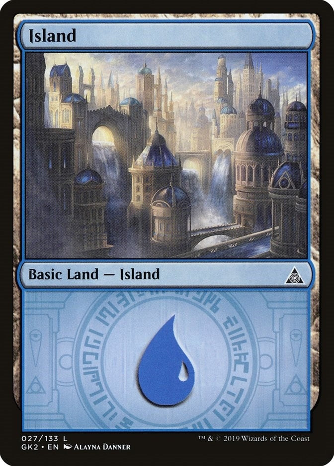 Image for Island (027) (27) (Ravnica Allegiance: Guild Kits) - Magic: The Gathering