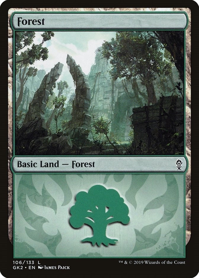 Image for Forest (106) (106) (Ravnica Allegiance: Guild Kits) - Magic: The Gathering
