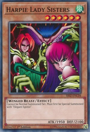 Image for Harpie Lady Sisters (SS02-ENC04) (SS02) - YuGiOh