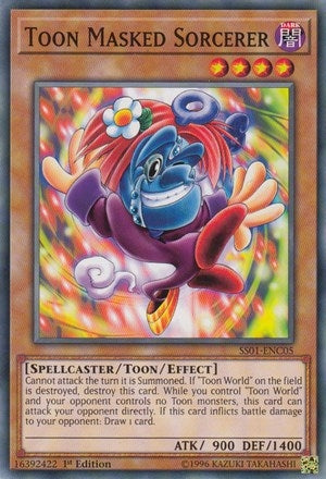 Image for Toon Masked Sorcerer (SS01-ENC05) (SS01) - YuGiOh