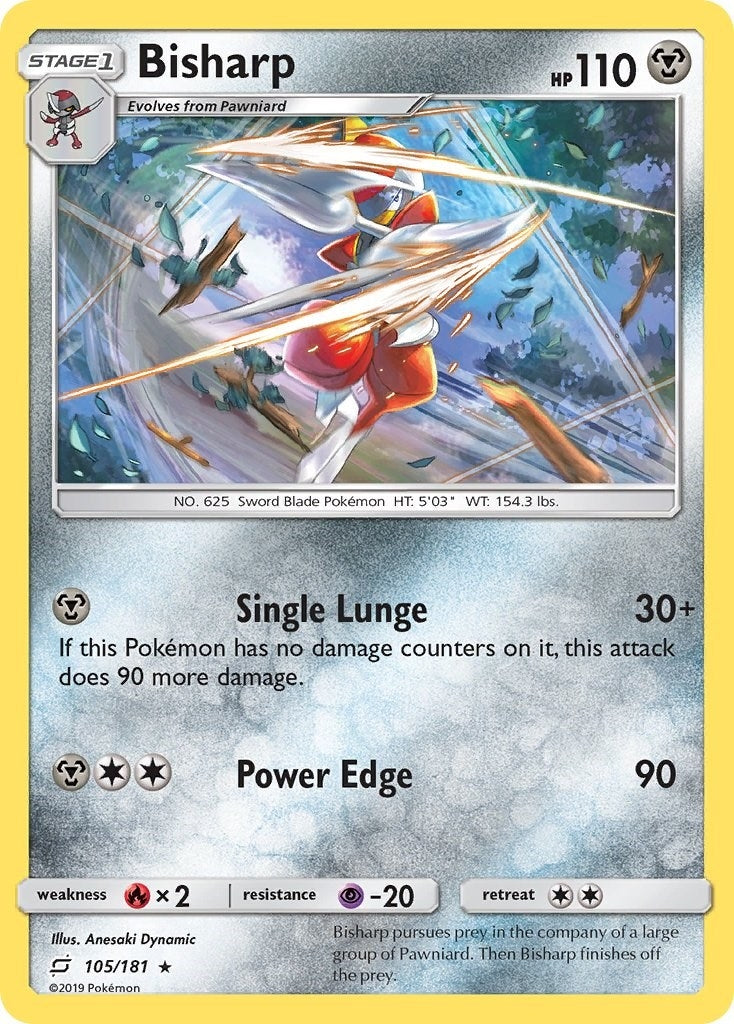 Image for Bisharp (105/181) (SM9) - Pokemon