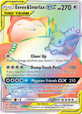 Image for Eevee & Snorlax GX (Secret) (191/181) (SM9) - Pokemon