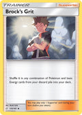 Image for Brock's Grit (135/181) (SM9) - Pokemon